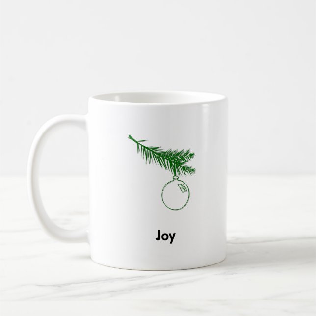 Caneca De Café Joy Ornament (Esquerda)