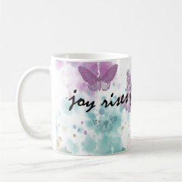 Caneca De Café Joy Rises da Alma