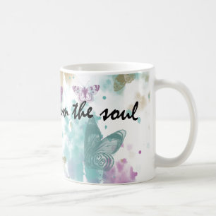 Caneca De Café Joy Rises da Alma