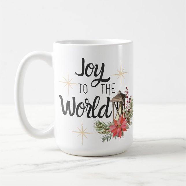 Caneca De Café Joy To The World Christmas Mug (Esquerda)