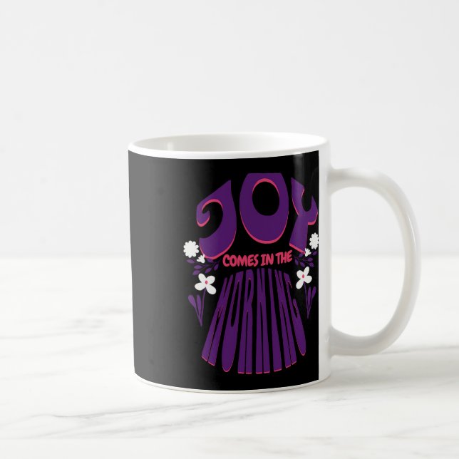 Caneca De Café Joy Vem Na Manhã Da Eleição De Kamala Harris 20 (Direita)
