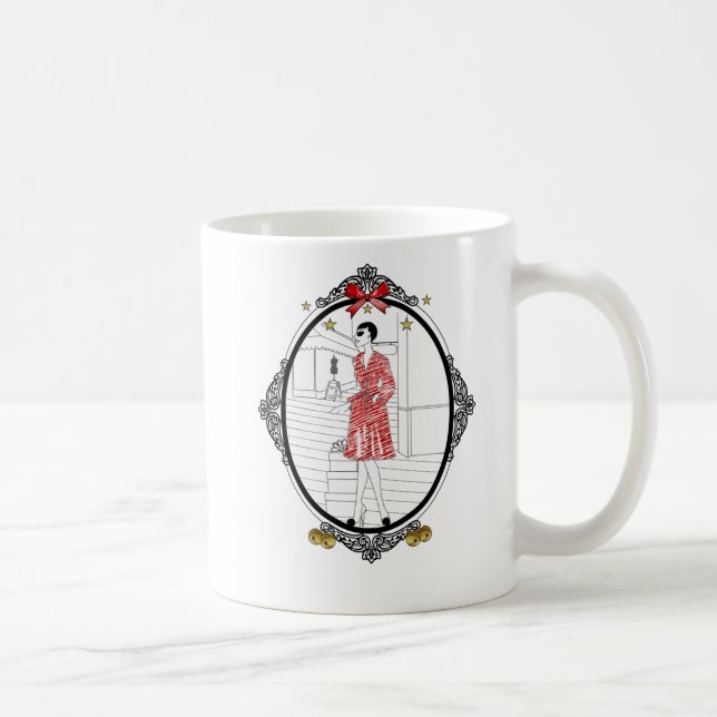 Caneca De Café Joyeuses Fêtes (Direita)