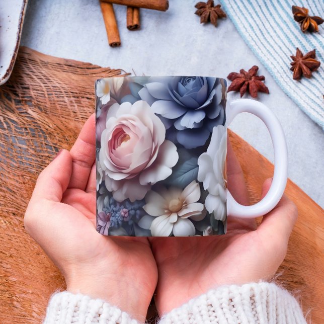 Caneca De Café Joyful Florals (Criador carregado)