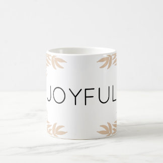Caneca De Café Joyful Leaves