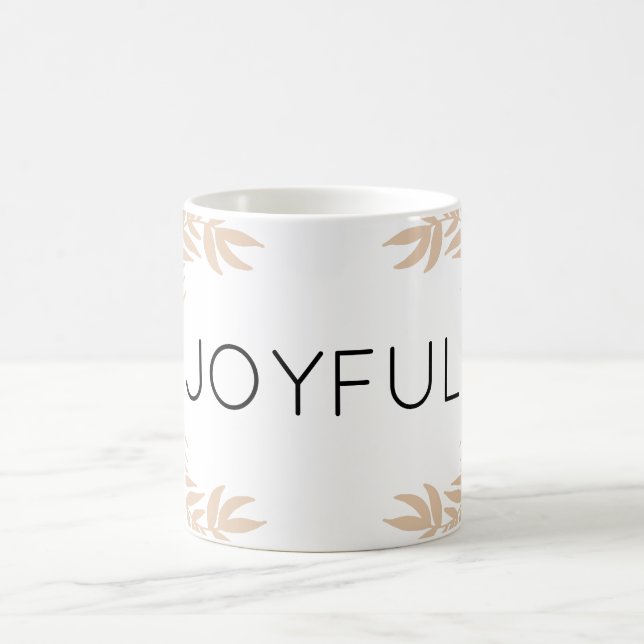 Caneca De Café Joyful Leaves (Centro)