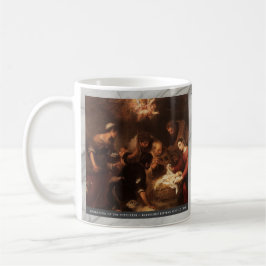 Caneca De Café Joyful Mysteries of the Rosary Item #3: Nativity
