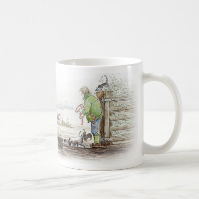 Caneca De Café JT42 judetoo mig "bonito por favor (Direita)