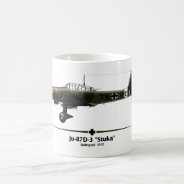 Caneca De Café Ju-87 "Stuka" - Luftwaffe - Batalha de Stalingrado