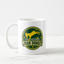 Caneca de Café Juan Burro Vintage Maltratada Fazen