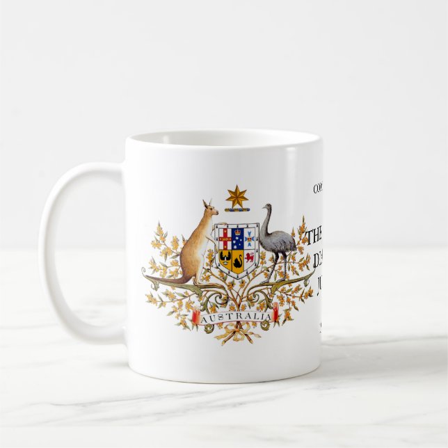 Caneca De Café Jubileu de diamante Austrália (Esquerda)