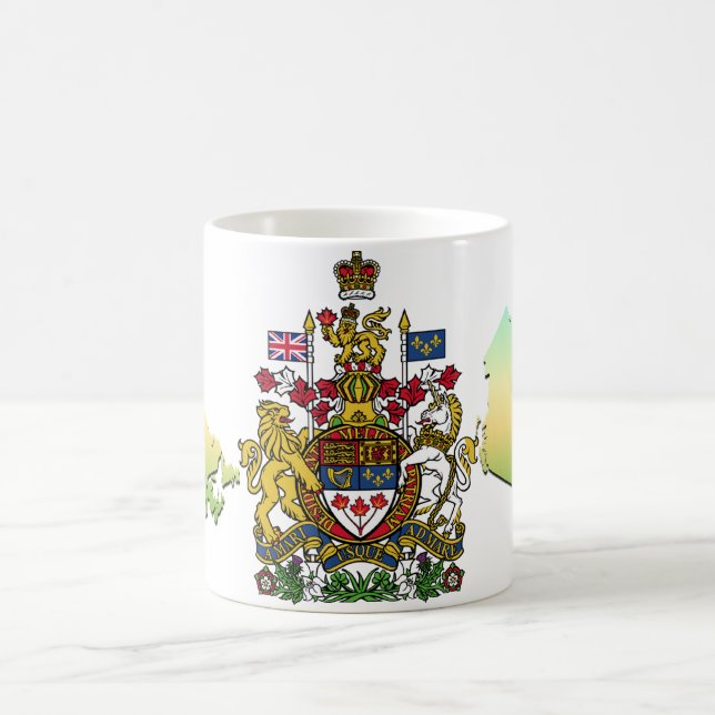 Caneca De Café Jubileu de diamante Canadá (Centro)