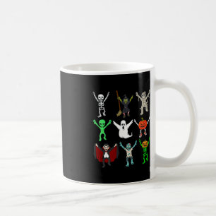 Caneca De Café Jubilização de Halloween Monstros Meninos K