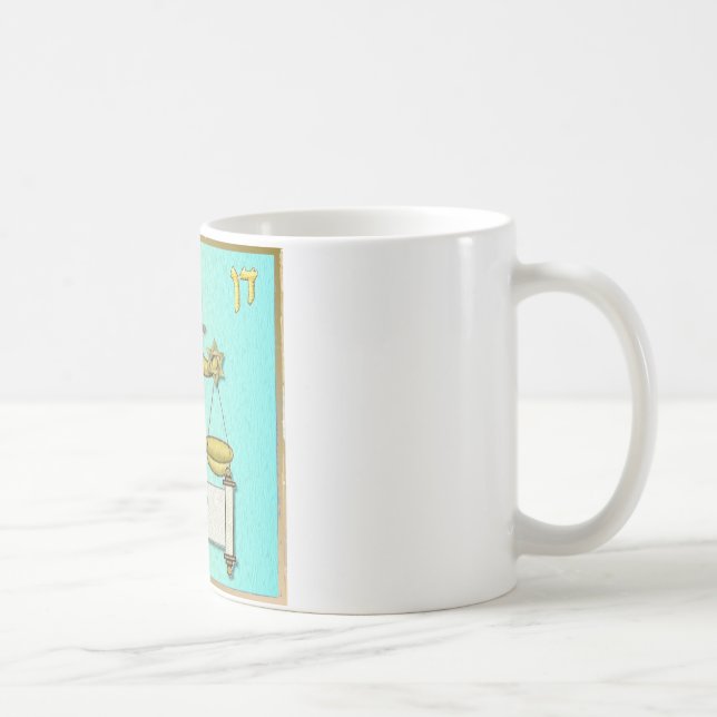 Caneca De Café Judaica 12 Tribos Israel Dan (Direita)