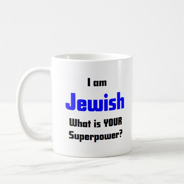 Caneca De Café judaico (Esquerda)