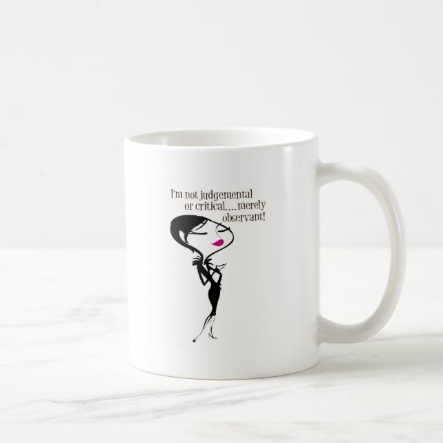 Caneca De Café Judgmental (Direita)