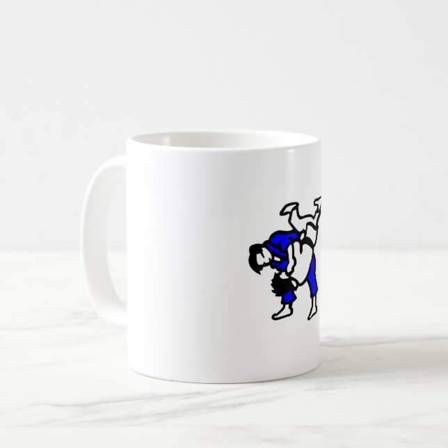 Caneca De Café Judo (Frente Esquerda)