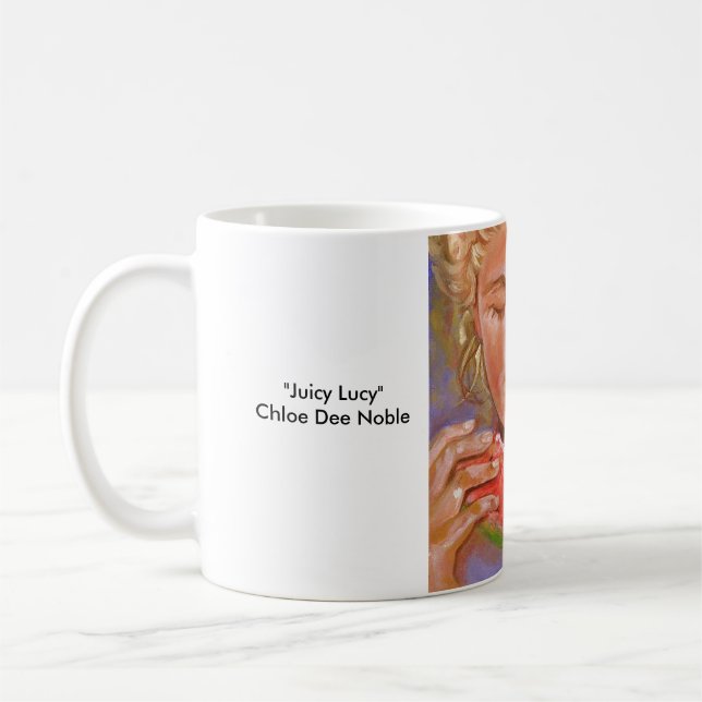 Caneca De Café Juicy Lucy ~ Chloe Dee Noble (Esquerda)