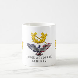 Caneca De Café Juiz do Exército Advogado-Geral JAG Corps