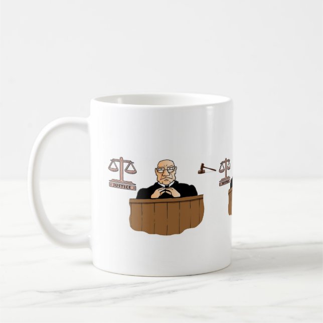 Caneca De Café Juiz Mug (Esquerda)