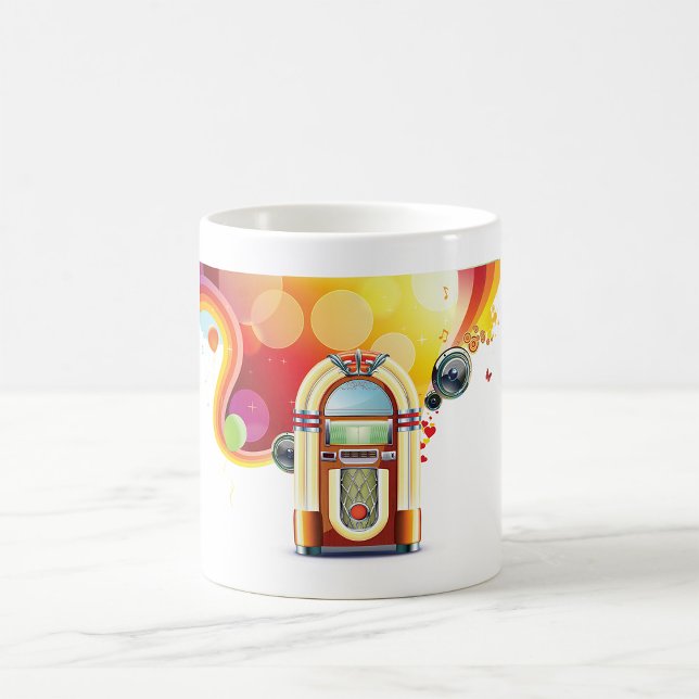 Caneca De Café Juke Box Music Mug (Criador carregado)
