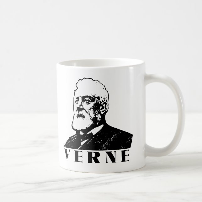 Caneca De Café Jules Verne (Direita)