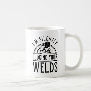 Caneca De Café Julgando Seus Soldaduras