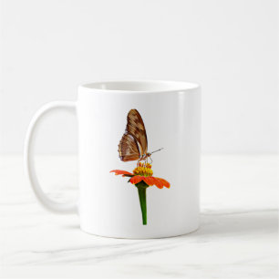 Caneca De Café Julia Butterfly em Zinnia