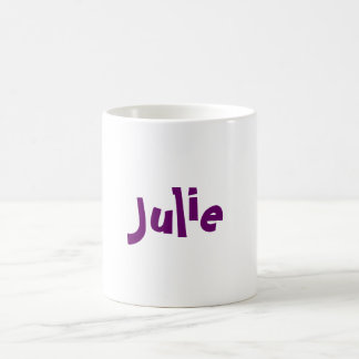 Caneca De Café Julie