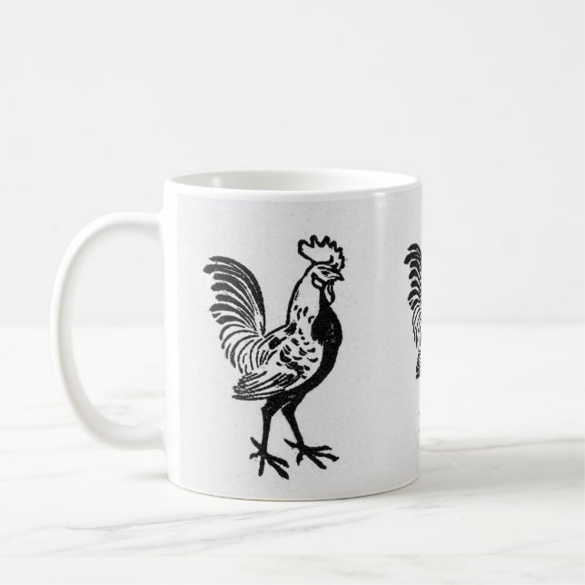 Caneca De Café Julie de Graag Rooster Mug (Esquerda)