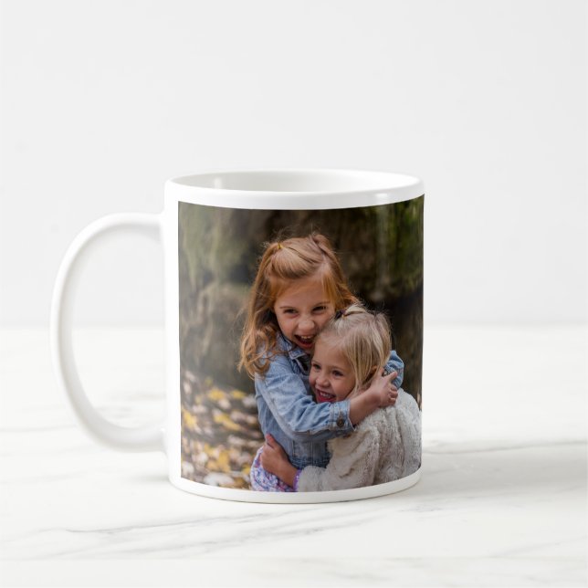 Caneca De Café Jumbo Custom Photo Mug Jumbo Mug - Personalizado (Esquerda)
