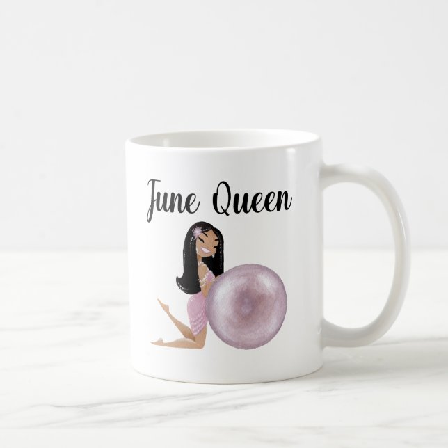 Caneca De Café June Queen (Direita)
