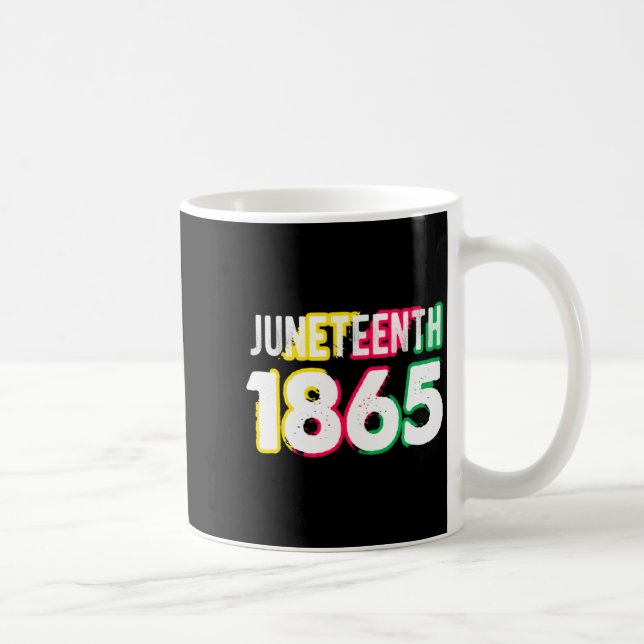 Caneca De Café juneteenth 1865 1 (Direita)