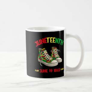 Caneca De Café Juneteenth 19 de junho de 1865 negro afro-american
