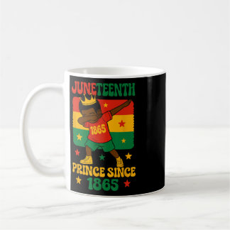 Caneca De Café Juneteenth Dabbing Groovy Africano Garoto Dab Desd