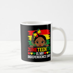 Caneca De Café Juneteenth é Dia da Independência 1865 Afro Melani