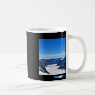 Caneca De Café Jungfraujoch Viagem Arte - Suíça Esqui Souvenir Su
