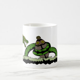 Caneca De Café Jungun, pegando um Quibbib