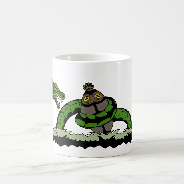 Caneca De Café Jungun, pegando um Quibbib (Centro)
