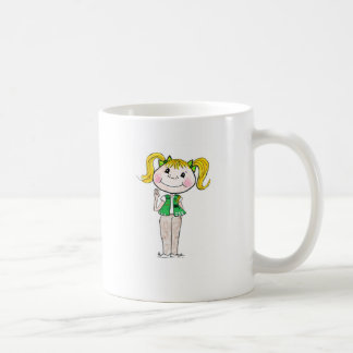 Caneca De Café Júnior da escuteira que mantem a promessa