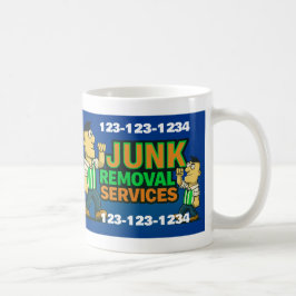Caneca De Café Junk Removal Services Cleaning Up Rubbish Hauling 