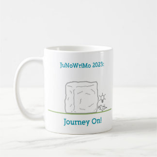 Caneca De Café JuNoWriMo 2023, 11 oz.
