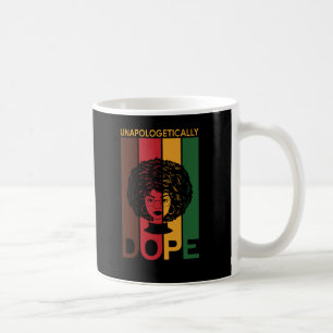 Caneca De Café Junta   Corda Indesculpável   Mulher Afro