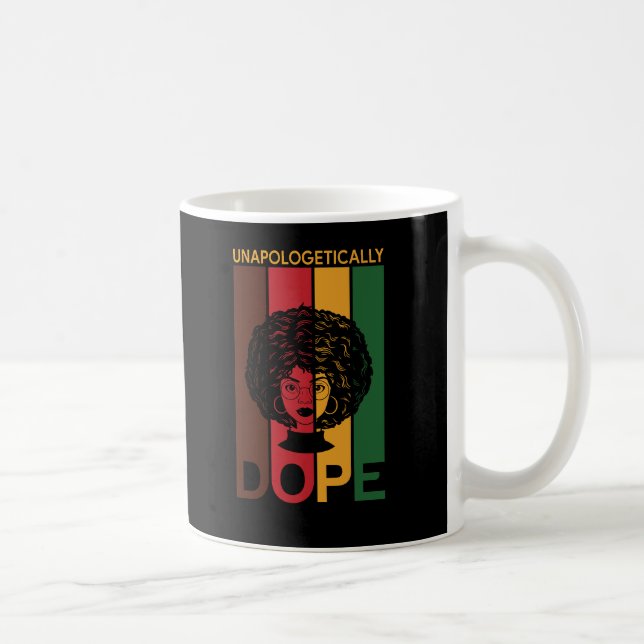 Caneca De Café Junta | Corda Indesculpável | Mulher Afro (Direita)