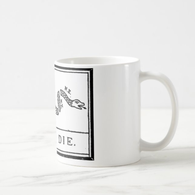Caneca De Café Junte-se ou morra-se (Direita)
