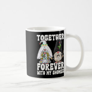 Caneca De Café Juntos Para Nunca Gnomos Senhora Bride Sr. Groom P