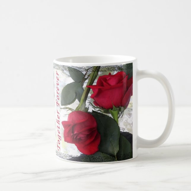 Caneca De Café Juntos Para Sempre Mug (Direita)