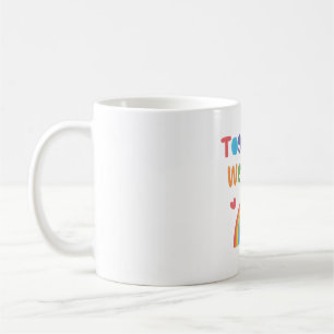 Caneca De Café Juntos podemos, Rainbow e Hope