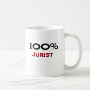 Caneca De Café Jurista de 100 por cento