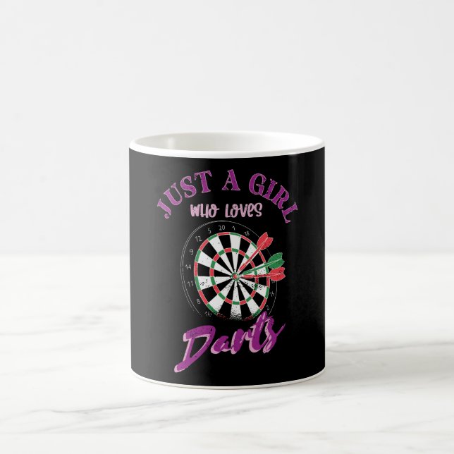 Caneca De Café Just A Girl Who Loves Darts (Centro)