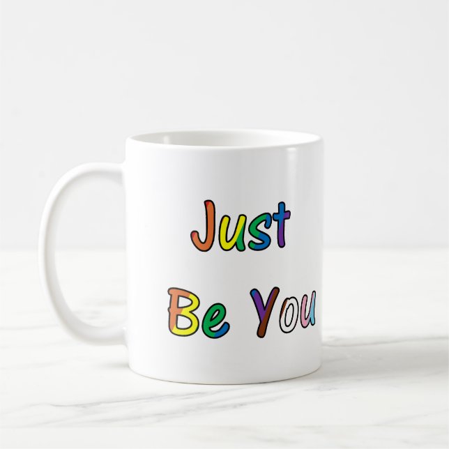 Caneca De Café Just Be You (Esquerda)